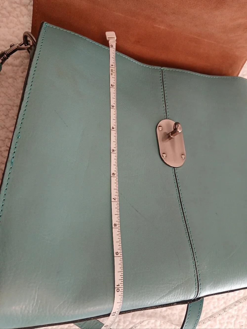 Patricia Nash Brailes Top Handle In Blue Grass